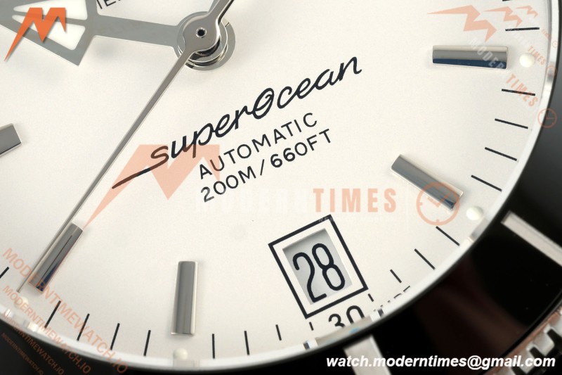 Breitling - Superocean Heritage B20 Automatic 42mm SS/RU White BLF A2824