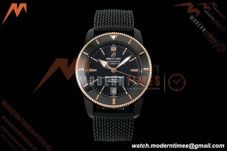 Breitling - Superocean Heritage B20 Automatic 42mm PVD/RG/RU Black BLF A2824
