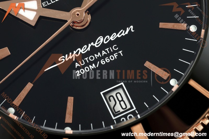 Breitling - Superocean Heritage B20 Automatic 42mm PVD/RG/RU Black BLF A2824 | 브라이틀링 - 슈퍼오션 헤리티지 B20 오토매틱 42mm PVD/로즈골드/러버 블랙 BLF A2824