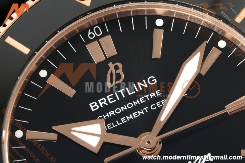 Breitling - Superocean Heritage B20 Automatic 42mm RG/RU Black BLF A2824