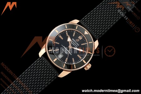 Breitling - Superocean Heritage B20 Automatic 42mm RG/RU Black BLF A2824