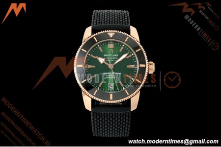 Breitling - Superocean Heritage B20 Automatic 42mm RG/RU Green BLF A2824