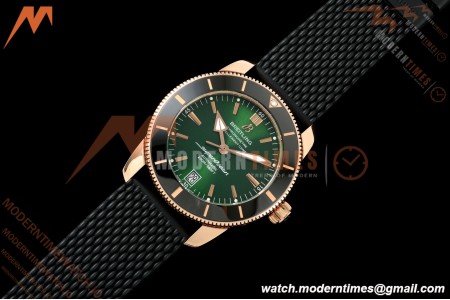 Breitling - Superocean Heritage B20 Automatic 42mm RG/RU Green BLF A2824