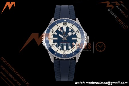 Breitling - Superocean Automatic 46mm SS/RU Blue Dial BLF A2824