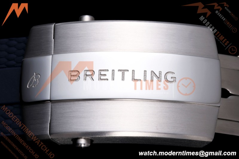 Breitling - Superocean Automatic 46mm SS/RU Blue Dial BLF A2824