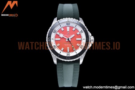 Breitling - Superocean 42mm Blk SS/RU Red BLS Asia 2824
