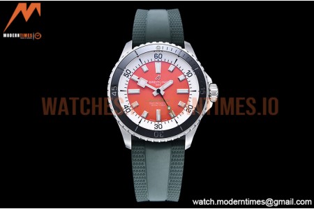 Breitling - Superocean 42mm Blk SS/RU Red BLS Asia 2824