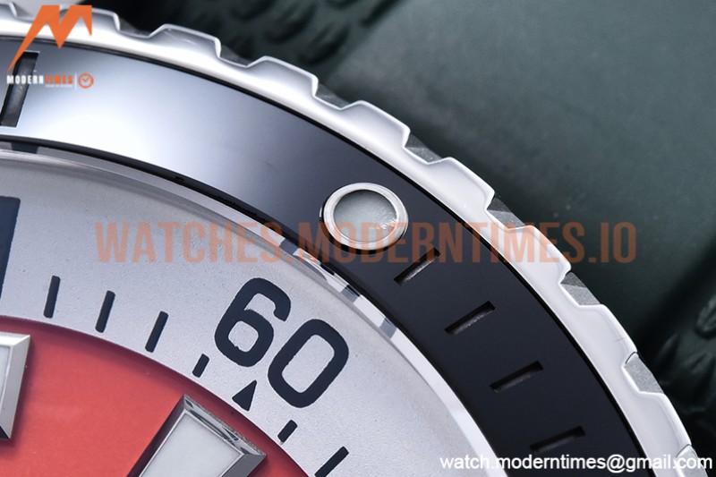 Breitling - Superocean 42mm Blk SS/RU Red BLS Asia 2824