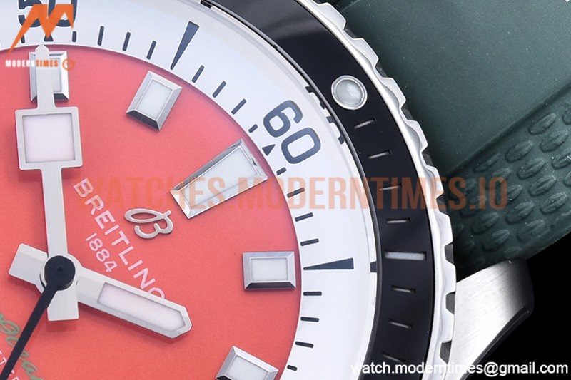 Breitling - Superocean 42mm Blk SS/RU Red BLS Asia 2824