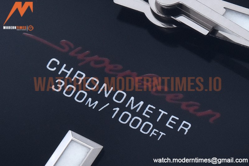 Breitling - Superocean 42mm Blk SS/RU Black BLS Asia 2824