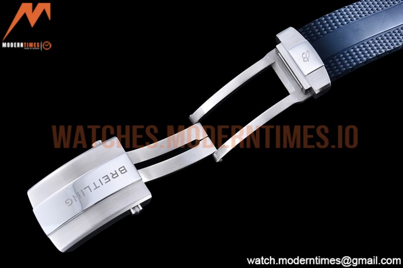 Breitling - Superocean 42mm Blue SS/RU White BLS Asia 2824