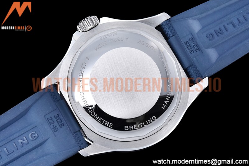 Breitling - Superocean 42mm Blue SS/RU White BLS Asia 2824