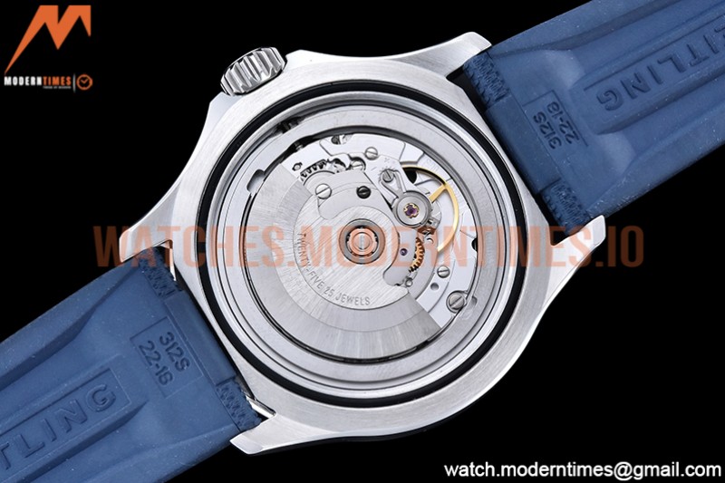 Breitling - Superocean 42mm Blue SS/RU White BLS Asia 2824