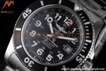 Breitling - Superocean II 44mm Automatic SS/SS Blk/Stk TF Asia 2824