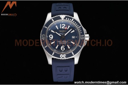 Breitling - Superocean 44mm Automatic SS/RU Blu/Stk/Num TF Asia 2824