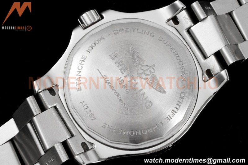 Breitling - Superocean 44mm Automatic SS/SS Blk/Yelw TF Asia 2824