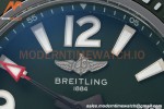 Breitling - Superocean 44mm Red SS/SS Green BLSF A2824