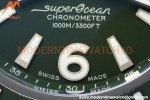 Breitling - Superocean 44mm Red SS/SS Green BLSF A2824