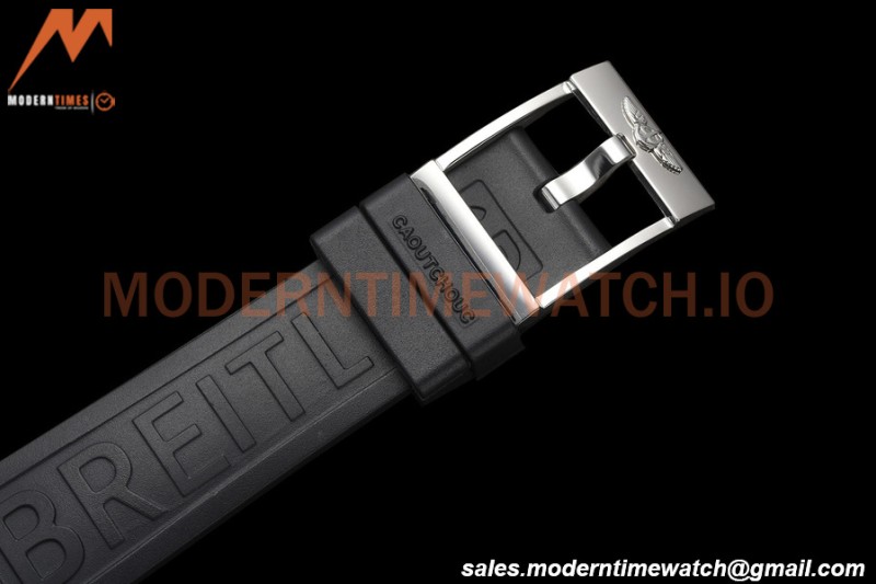 Breitling - Superocean 44mm SS/RU Black/Red BLSF A2824