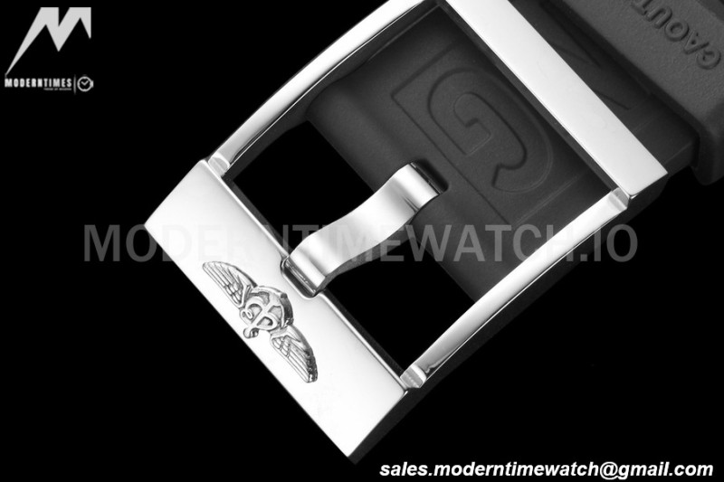 Breitling - Superocean 44mm SS/RU Black BLSF A2824
