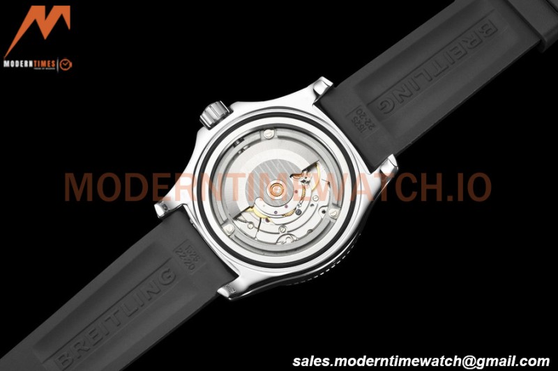 Breitling - Superocean 44mm SS/RU Black BLSF A2824