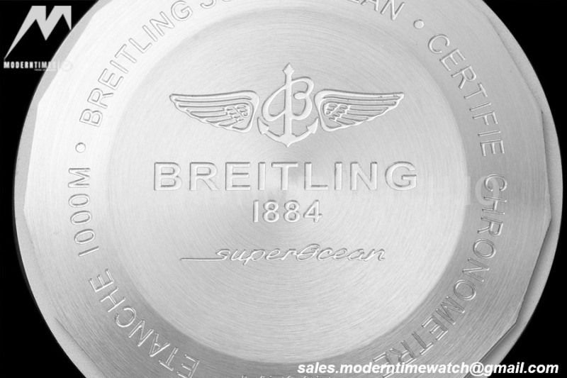 Breitling - Superocean 44mm SS/RU Black BLSF A2824