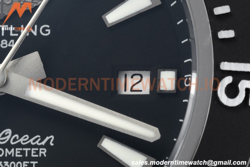 Breitling - Superocean 44mm SS/RU Black BLSF A2824