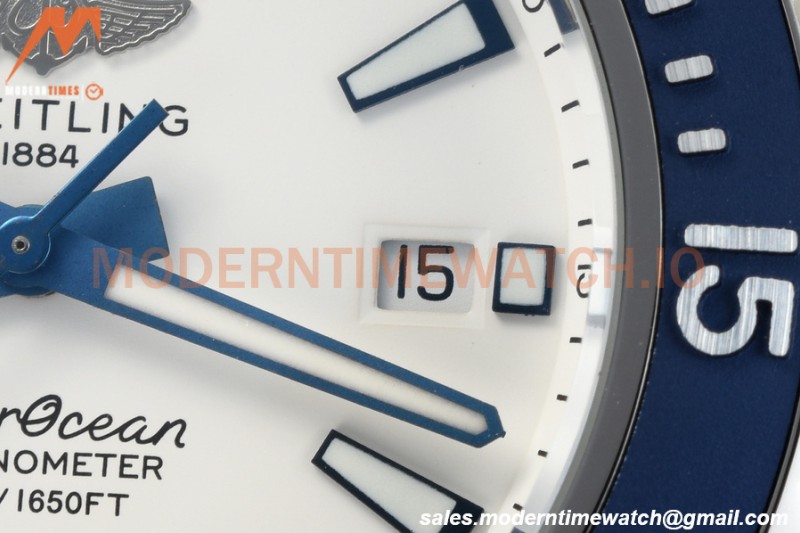 Breitling - Superocean 44mm SS/RU White BLSF A2824