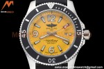 Breitling - Superocean 44mm SS/RU Yellow BLSF A2824
