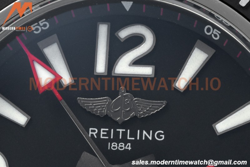 Breitling - Superocean Ironman 44mm SS/RU Black BLSF A2824