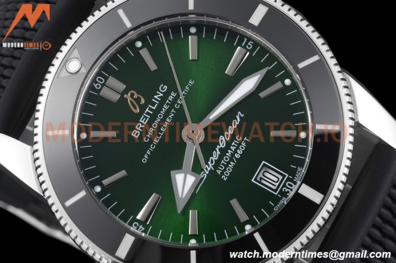 Breitling - Superocean Heritage B20 Automatic 42mm SS/RU Green BLSF A2824