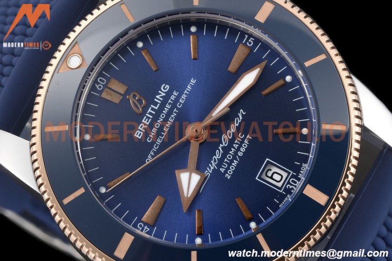 Breitling - Superocean Heritage B20 Automatic 42mm RG/SS/RU Blue BLSF A2824