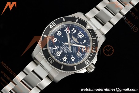 Breitling - Superocean Special 44mm Ceramic SS/SS Blk/Num TF V2 A2824