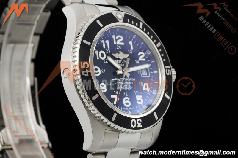 Breitling - Superocean Special 44mm Ceramic SS/SS Blk/Num TF V2 A2824 | 브라이틀링 - 슈퍼오션 스페셜 44mm 세라믹 SS/SS 블랙/넘버 TF V2 A2824