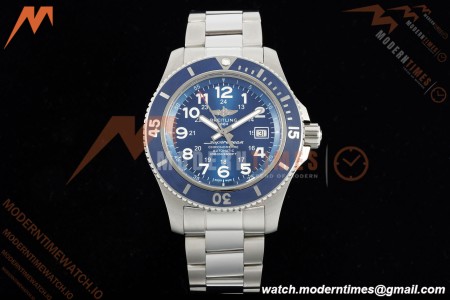 Breitling - Superocean Special 44mm Ceramic SS/SS Blue/Num TF V2 A2824 | 브라이틀링 - 슈퍼오션 스페셜 44mm 세라믹 SS/SS 블루/넘버 TF V2 A2824