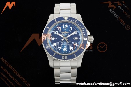 Breitling - Superocean Special 44mm Ceramic SS/SS Blue/Num TF V2 A2824