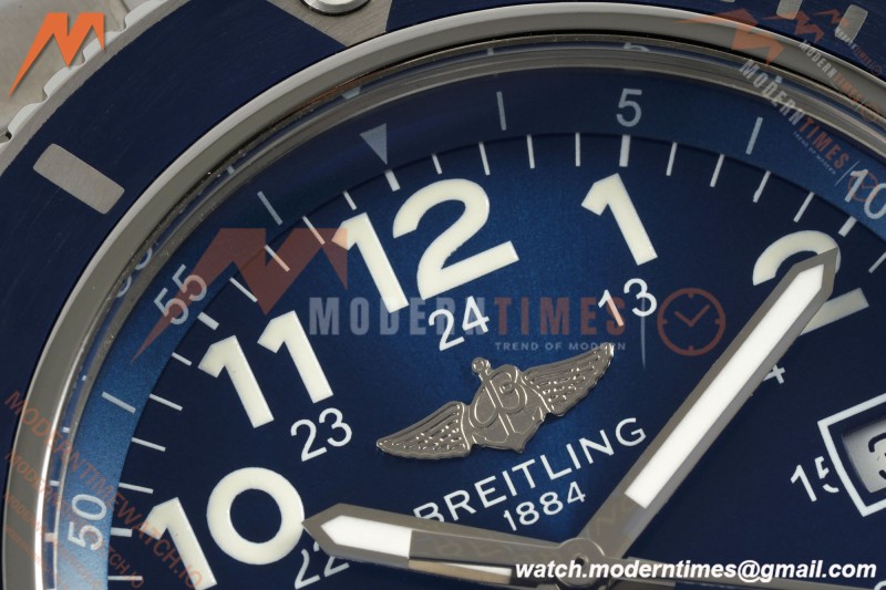 Breitling - Superocean Special 44mm Ceramic SS/SS Blue/Num TF V2 A2824 | 브라이틀링 - 슈퍼오션 스페셜 44mm 세라믹 SS/SS 블루/넘버 TF V2 A2824