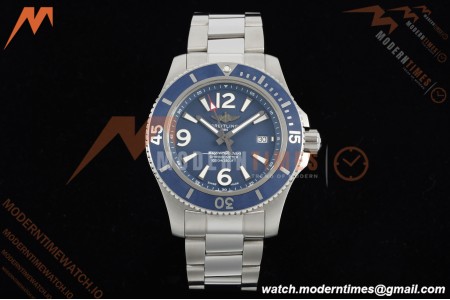 Breitling - Superocean Special 44mm Ceramic SS/SS Blue/Stk/Num TF V2 A2824