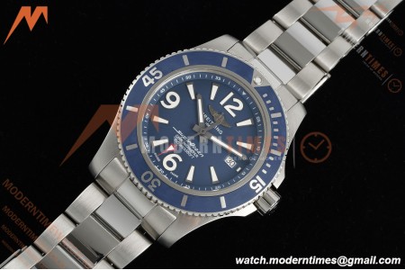 Breitling - Superocean Special 44mm Ceramic SS/SS Blue/Stk/Num TF V2 A2824