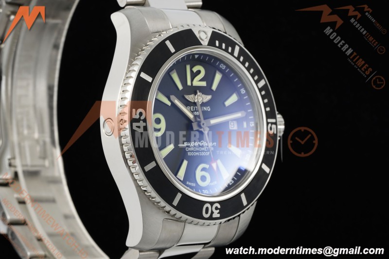 Breitling - Superocean Special 44mm Ceramic SS/SS Blk/Stk/Num TF V2 A2824