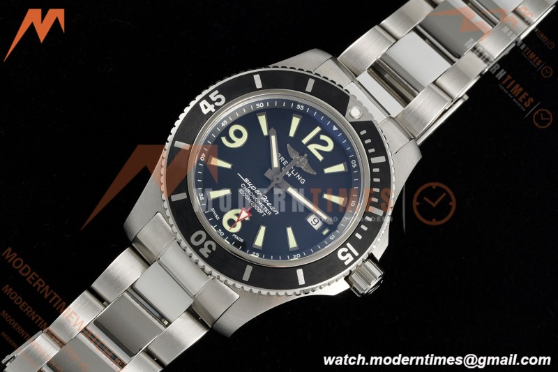 Breitling - Superocean Special 44mm Ceramic SS/SS Blk/Stk/Num TF V2 A2824