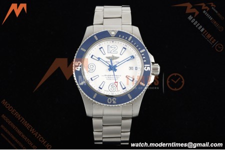 Breitling - Superocean Special 44mm Ceramic SS/SS Wht/Stk/Num TF V2 A2824