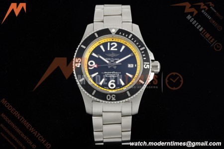 Breitling - Superocean Special 44mm Ceramic SS/SS Yelw/Stk/Num Black TF V2 A2824
