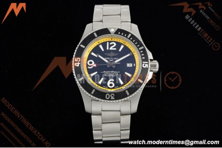 Breitling - Superocean Special 44mm Ceramic SS/SS Yelw/Stk/Num Black TF V2 A2824