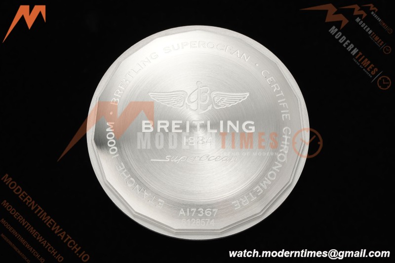 Breitling - Superocean Special 44mm Ceramic SS/SS Yelw/Stk/Num Black TF V2 A2824