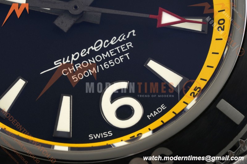 Breitling - Superocean Special 44mm Ceramic SS/SS Yelw/Stk/Num Black TF V2 A2824