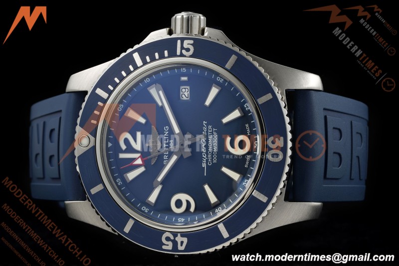 Breitling - Superocean Special 44mm Ceramic SS/RU Blue/Stk/Num TF V2 A2824