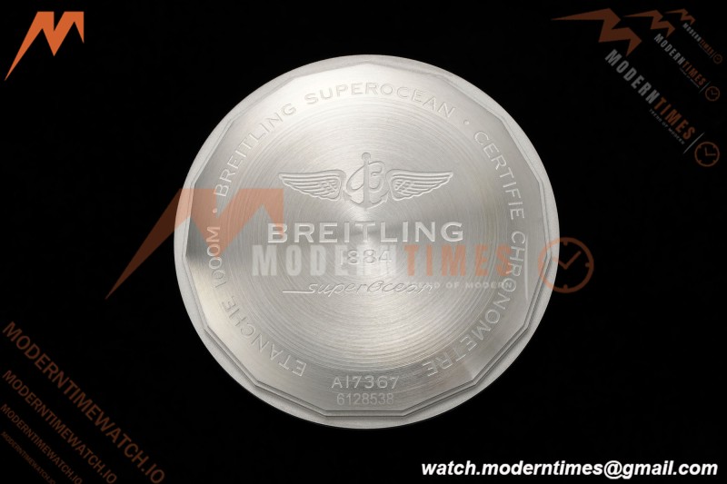 Breitling - Superocean Special 44mm Ceramic SS/RU Blk/Stk/Num TF V2 A2824