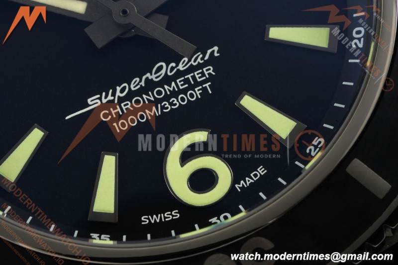 Breitling - Superocean Special 44mm Ceramic SS/RU Blk/Stk/Num TF V2 A2824