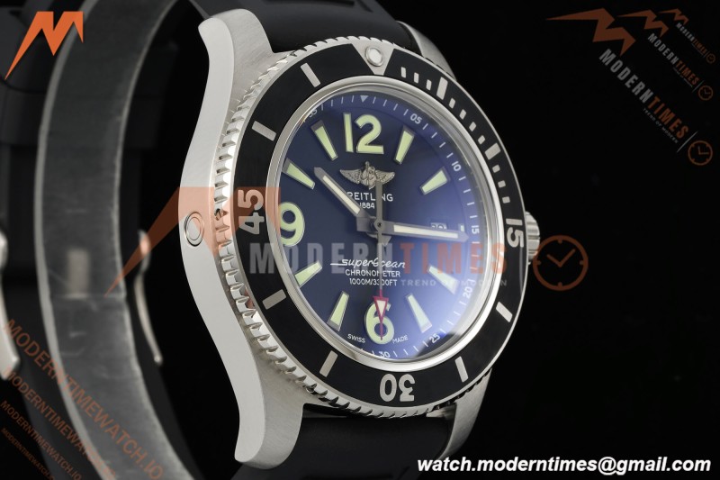 Breitling - Superocean Special 44mm Ceramic SS/RU Blk/Stk/Num TF V2 A2824